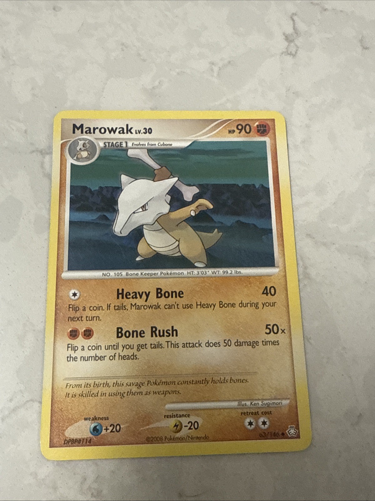 Marowak 63/146 - Legends Awakened - Pokemon Card
