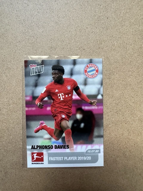 2019 Topps Now Bundesliga English /678 Alphonso Davies #152