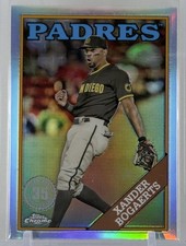 Xander Bogaerts 2023 Topps Chrome #88BC-8 1988 Design Refractor San Diego Padres