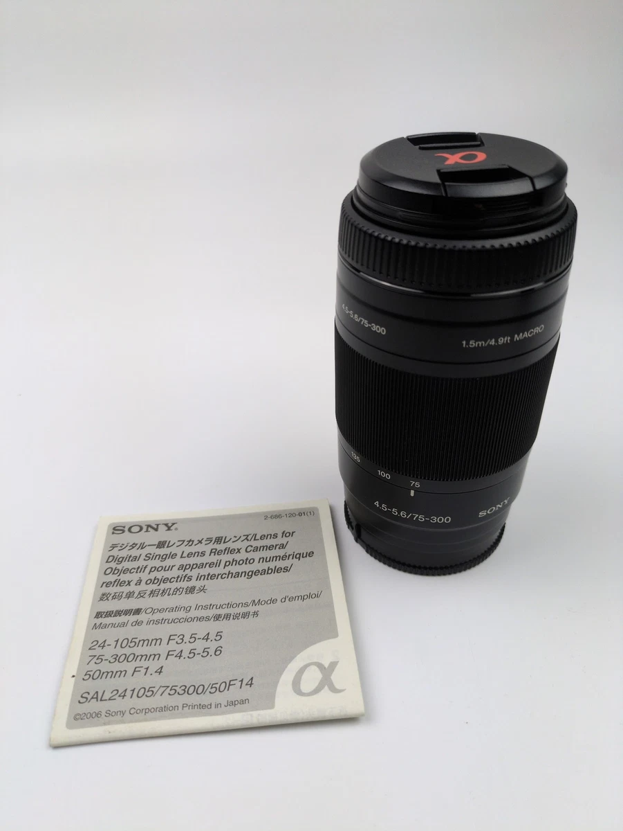 25+ Sony 75-300mm Focal Camera Lenses for sale | Updated Oct 2026