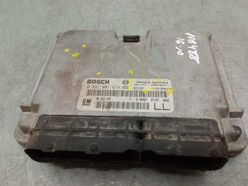 0281001674 motorsteuergerät 116488 OPEL ASTRA - G 1998 - 2009 - BERLINA 1998