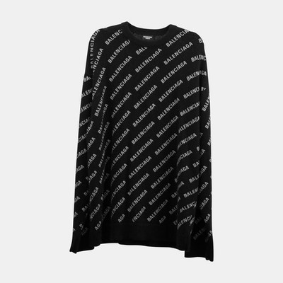 Balenciaga Jumper Printed Cashmere Sweater XL