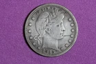 Estate Find 1915 Barber Quarter Dollar #K59777