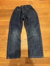 Levi  s 511 Slim Fit Dark Wash Jeans Boys Size 5 Regular Adjustable Waist