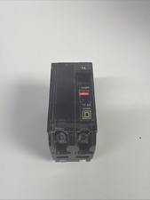 SQUARE D QO215 CIRCUIT BREAKER 15 AMP 120/240VAC 2-POLE