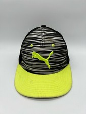 Puma youth hat cap in yellow and black