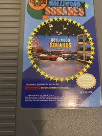 Hollywood Squares (Nintendo NES) CARTRIDGE ONLY