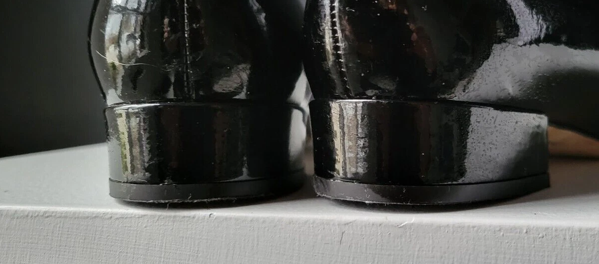 Patent pump with clearance a grosgrain bow