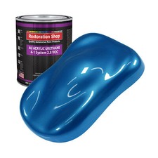Restoration Shop Viper Blue Pearl Acrylic Urethane Gallon Only Auto Paint Restoration Shop Viper Blue Pearl Acrylic Urethane Gallon Only Auto Paint