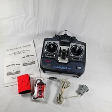 HITEC LASER 4 RC Remote Control Radio Transmitter & Accessories 