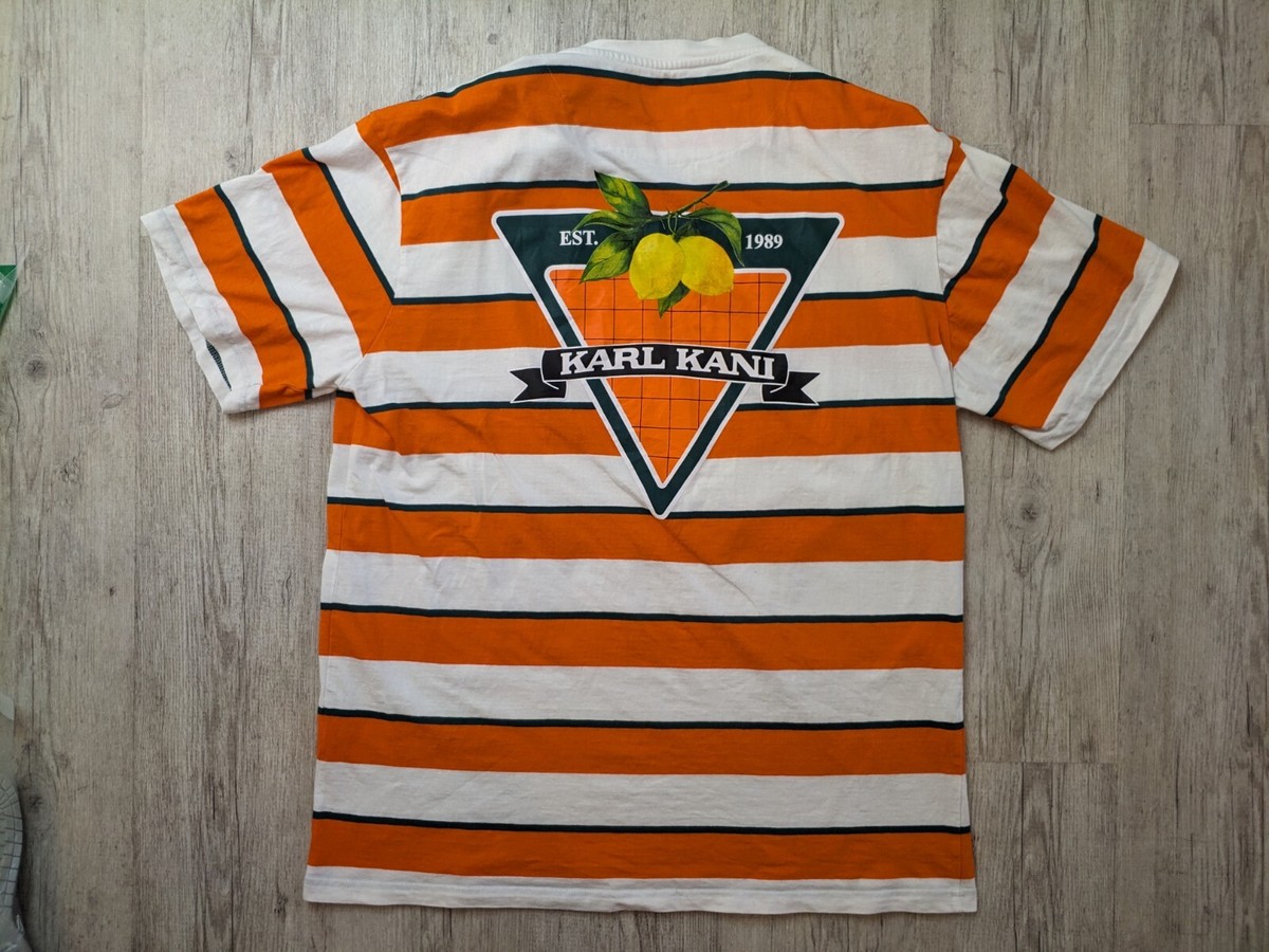 トップス Karl Kani Karl Kani Men's Striped T Shirt Size L Retro 90's Style
