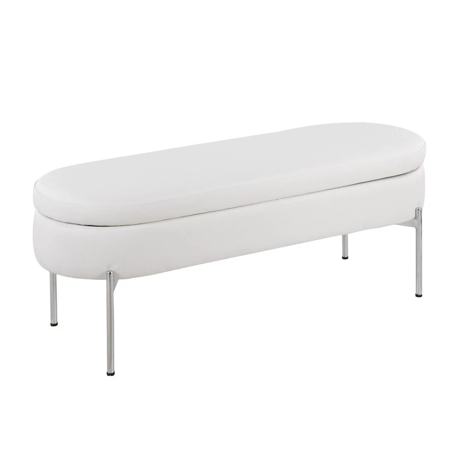 LumiSource Chloe Storage Bench