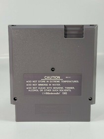 Vintage Nintendo NES Skate Or Die Game Cartridge & Dust Cover Tested Working
