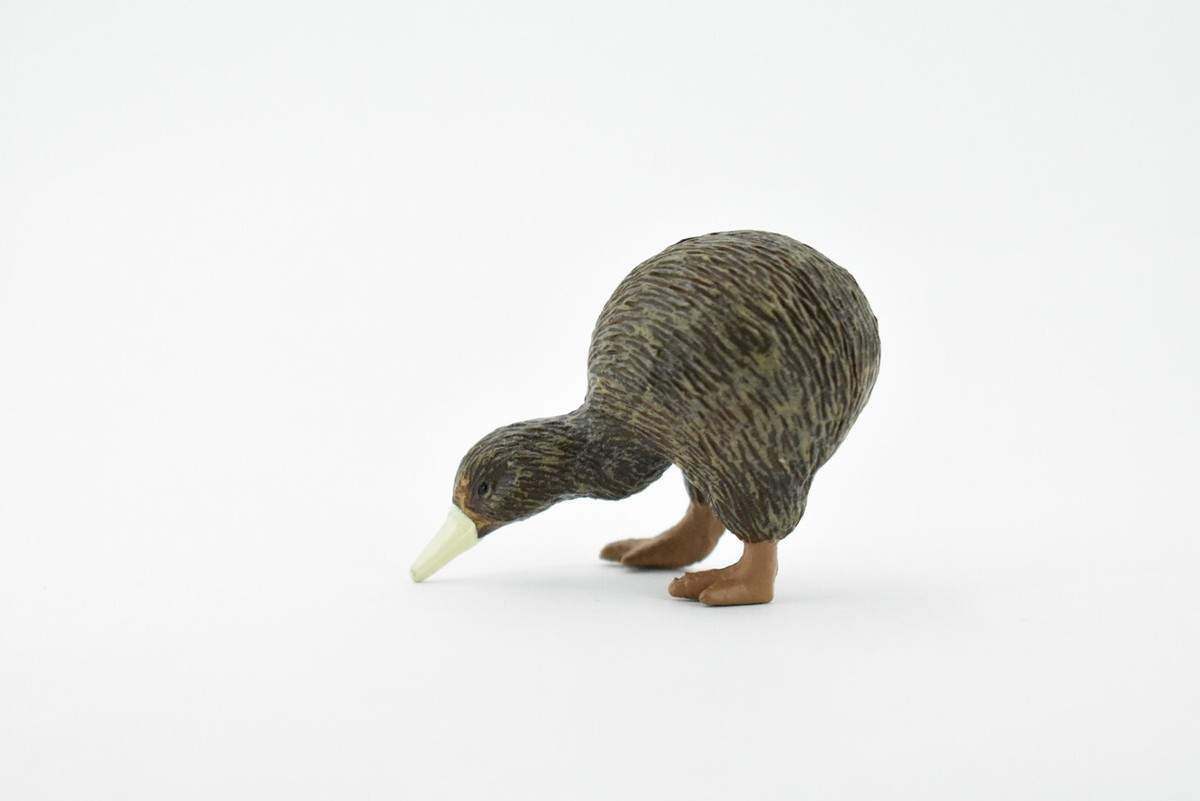 Kiwi Bird, Realistic Toy Figure, Model, Replica, Statue 2 1/2