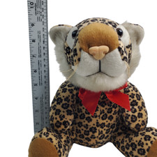 Spotted Realistic Baby Leopard Cheetah Kitty Plush Stuffed Animal 10" Kelly Toy