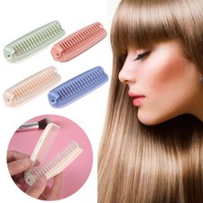 2IN1 Folding Travel Hair Brush Comb Folding Anti-static Portable Hotel  