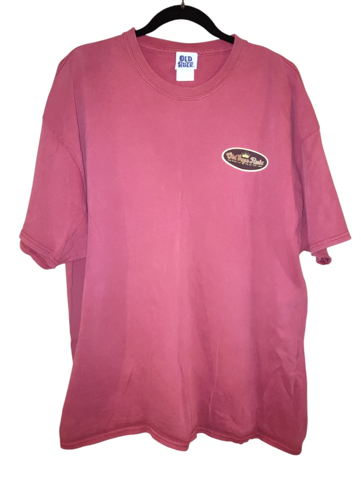 Винтажная красная рубашка Old Guys Rule The Older I get the Better I was 2XL Y2K - Изображение 2 из 4