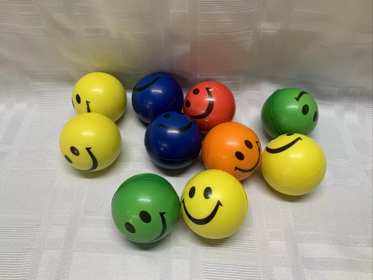 Emoji Splat Ball Smiley Face Toss It Watch It Splat Stick to Wall Stress  Therapy