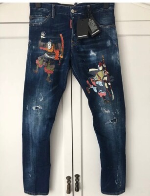 540 Dsquared2 ' Sexy Twist Jean' Distressed Samurai Jeans 540 Dsquared2 ' Sexy Twist Jean' Distressed Samurai Jeans