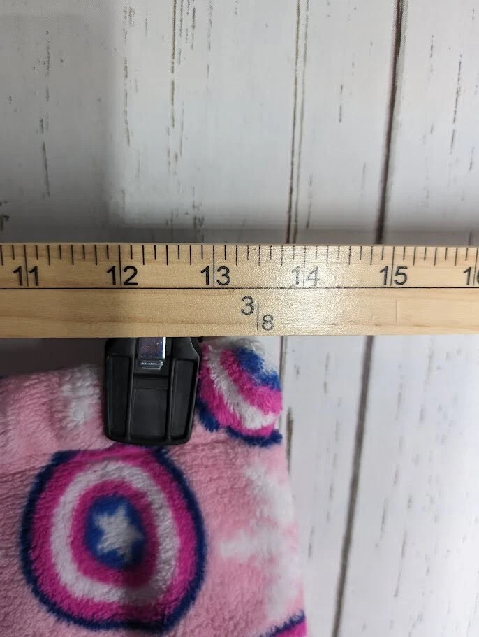 Marvel Size Medium Pink Womens Fluffy Comfy Pajama Shorts - Image 4 of 4