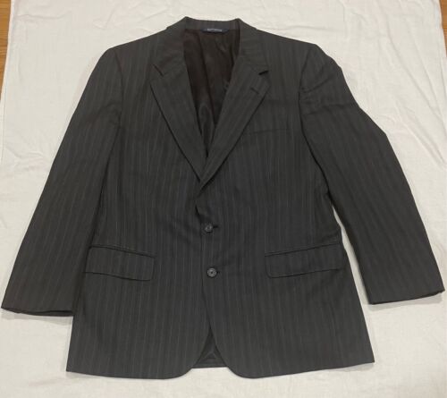 Burberrys’ striped wool sport coat blazer tailore… - image 1