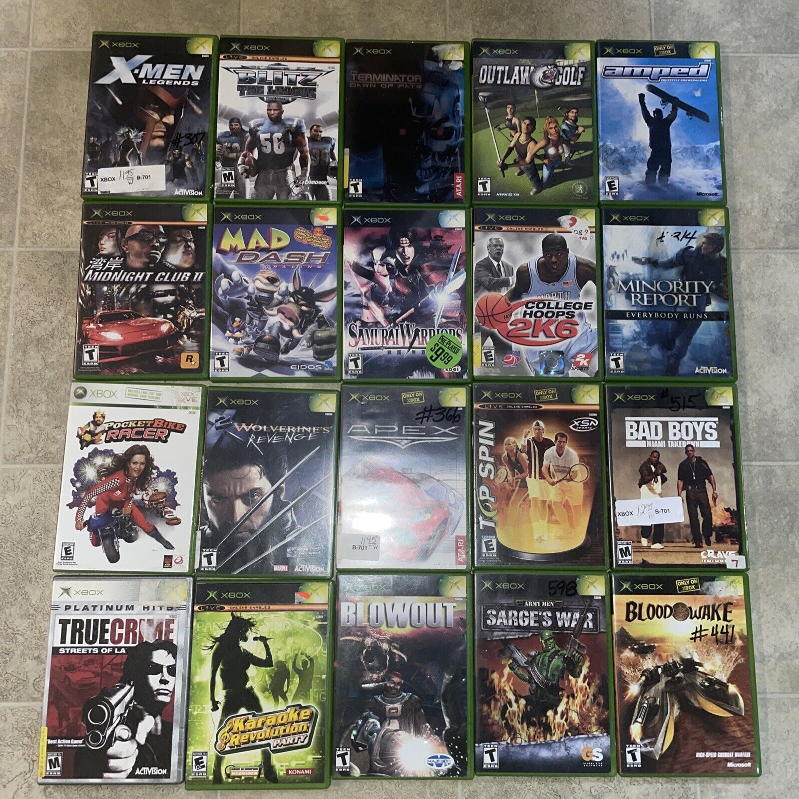 XBOX ONE GAME LOT - 20 GAMES‼️