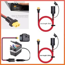 Cigarette Lighter Female to XT60 Female Power Line Battery Connector Cable