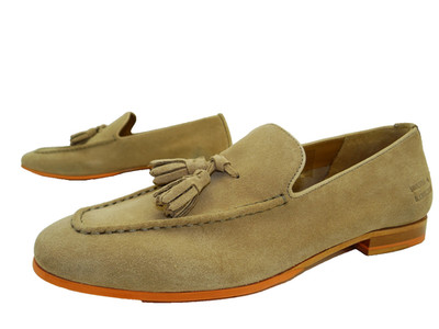 Melvin & Hamilton Clive 20 Slipper Mokassin Business Herren Schuhe Leder Gr.40