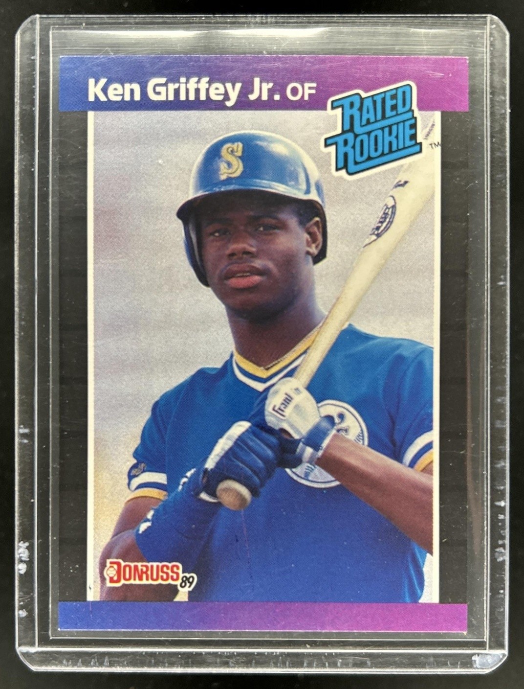1989 Donruss Ken Griffey Jr. RC Rated #33 Mariners Rookie