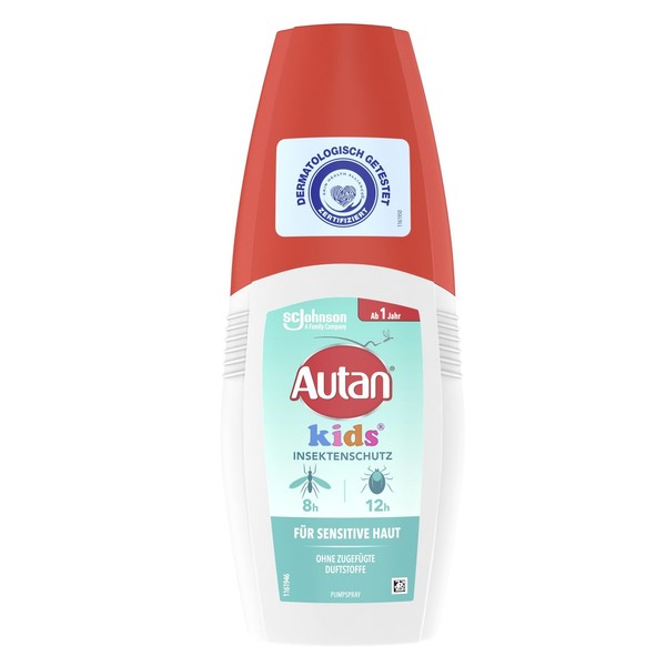 Autan Kids Pumpspray Insektenschutz MüCken Zecken Kinder Haut 100 Ml 1Er Pack-image