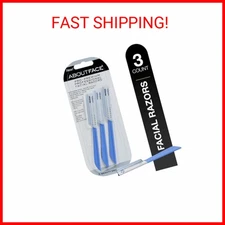 Kai About Face Pro-Premium Professional Facial Razors; 3 Beauty Groomers per Pac