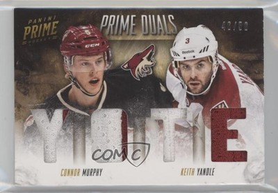 2013-14 Panini Prime Duals 46/50 Connor Murphy Keith Yandle #D-CK 1o3
