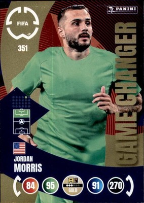 Panini FIFA Adrenalyn XL Club World Cup 2025 351 - Jordan Morris - Game Changer