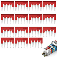 15pcs FBS5-5 Copper Strip for Push-in Terminal Blocks and ST Compatibility