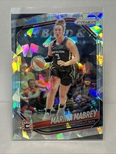 2025 Panini Prizm WNBA Marina Mabrey Ice Prizm Connecticut Sun #18