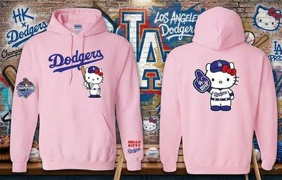 Los Angeles Dodgers Hello Kitty Hoodie 1 | eBay