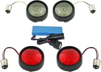 Custom Dynamics Probeam Bullet Bezel Blinkleuchte Umrüstkits #PB-SS-BB-B