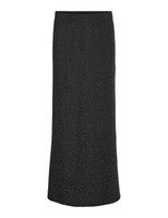 Maxirock Damen Schwarz/Silber Vero Moda Gr. M, Baumwolle, Modell-Nr. 12345