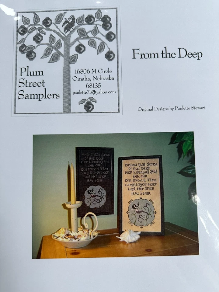 4 Plum Street Samplers Lot - Mermaid Crowns Wintertide Friends Cinnamon Stars - Image 2 of 4