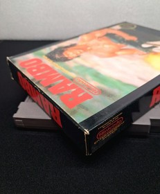 Rambo (Nintendo NES) Excellent Box New Mint Cart! Collectors Quality 