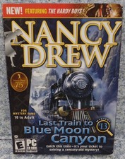 Video Game PC Nancy Drew #13 Last Train to Blue Moon Canyon #2 NEW Box see pics