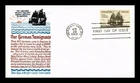 US COVER GERMAN IMMIGRATION TRICENTENNIAL FDC TORKEL GUNDEL CACHET