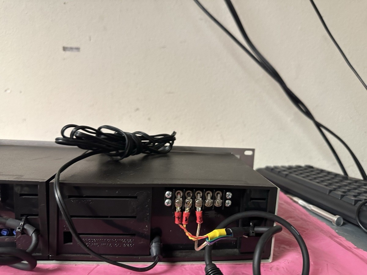 Pair of Dorrough Model 40-A 2Analog Loudness Monitor Meters in