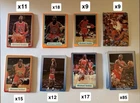 Lot of 176 - Michael Jordan 1989-90 All-Sports Superstars, Premier Sport Cards