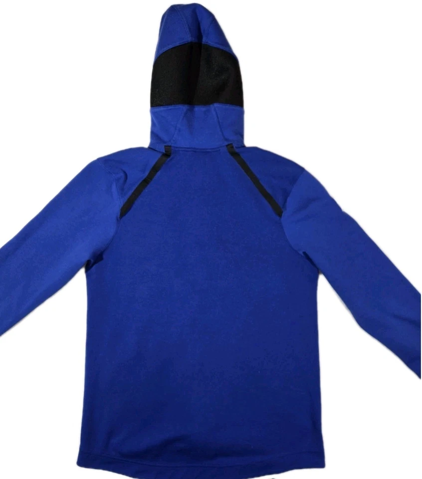 Golden State Warriors Showtime Full Zip Hoodie Blue Mens Medium "Stains " - Image 3 of 4