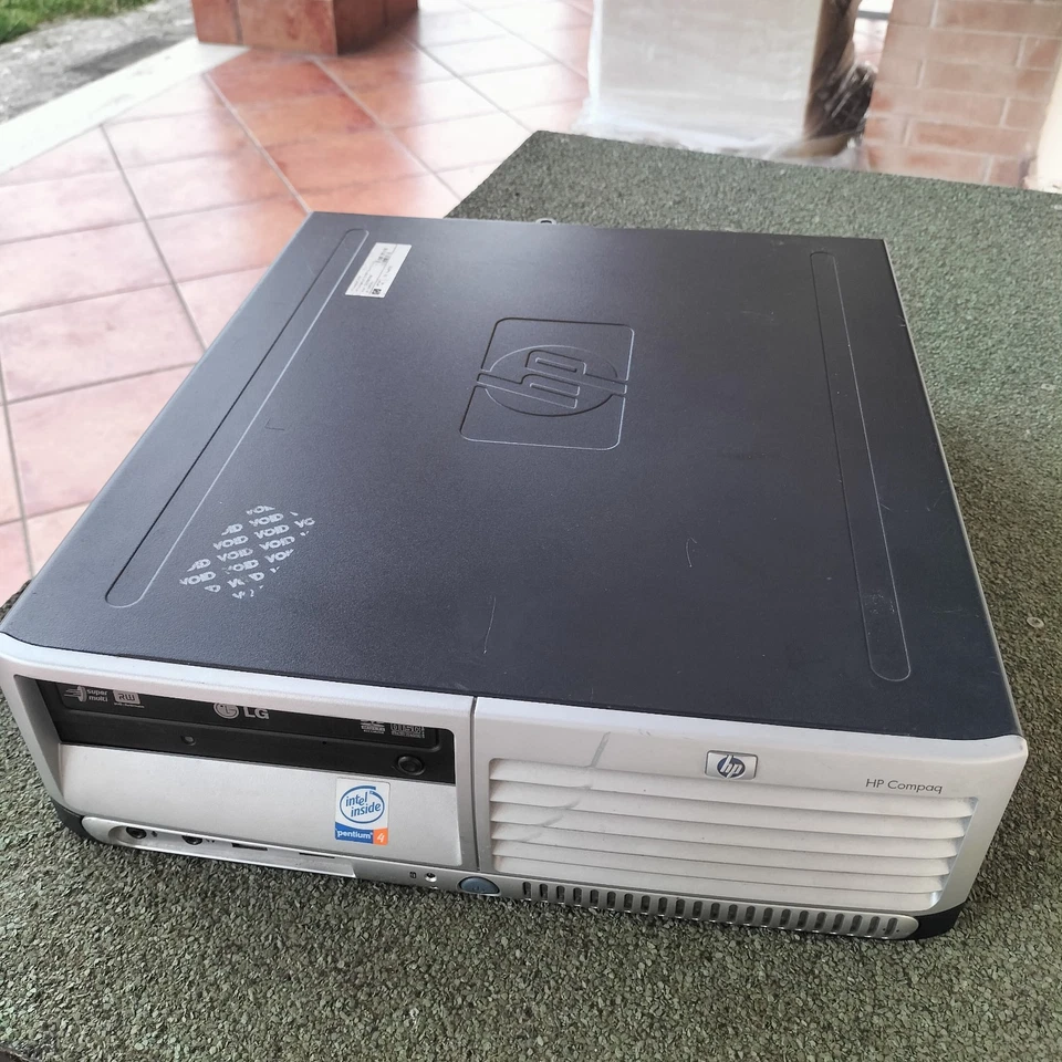 PC Desktop WIndows XP Pentium 4 3,2 GHz RAM1GB HDD80GB HP Compaq DC7100 SFF - Imagen 2 de 4