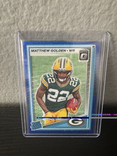 Panini 2025 Donruss Optic Matthew Golden Packers Rated Rookie Prizm #205