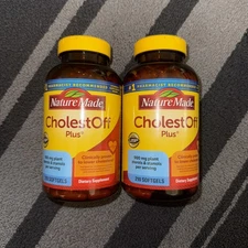 Nature Made CholestOff Plus with Plant Sterols and Stanols Softgels - 210（2-pack