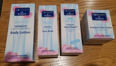 Body lotion Face Mask Aqua Expert Cream Yoghurt of Bulgaria sensetive