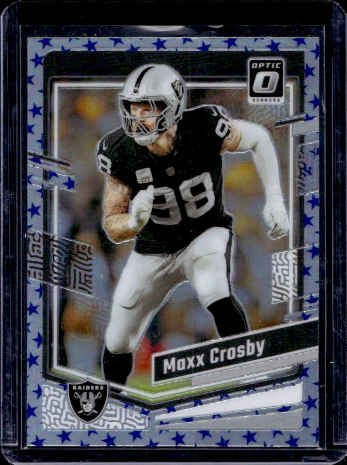 2023 Donruss Optic #100 Maxx Crosby — front